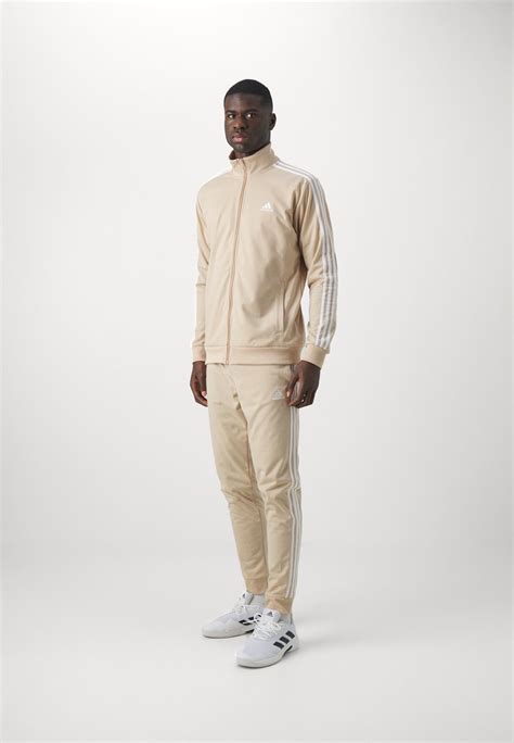 adidas herren beige|adidas beige tracksuit.